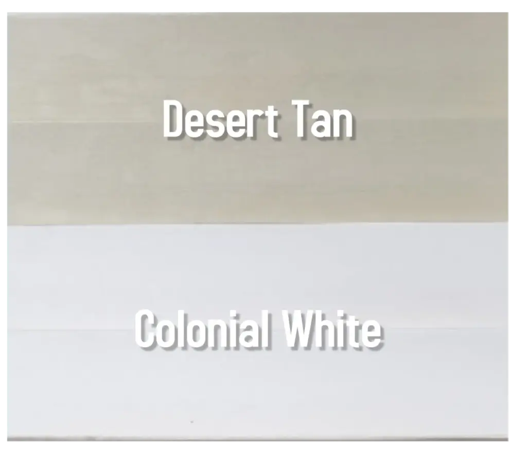 Country Barn's vinyl siding color options