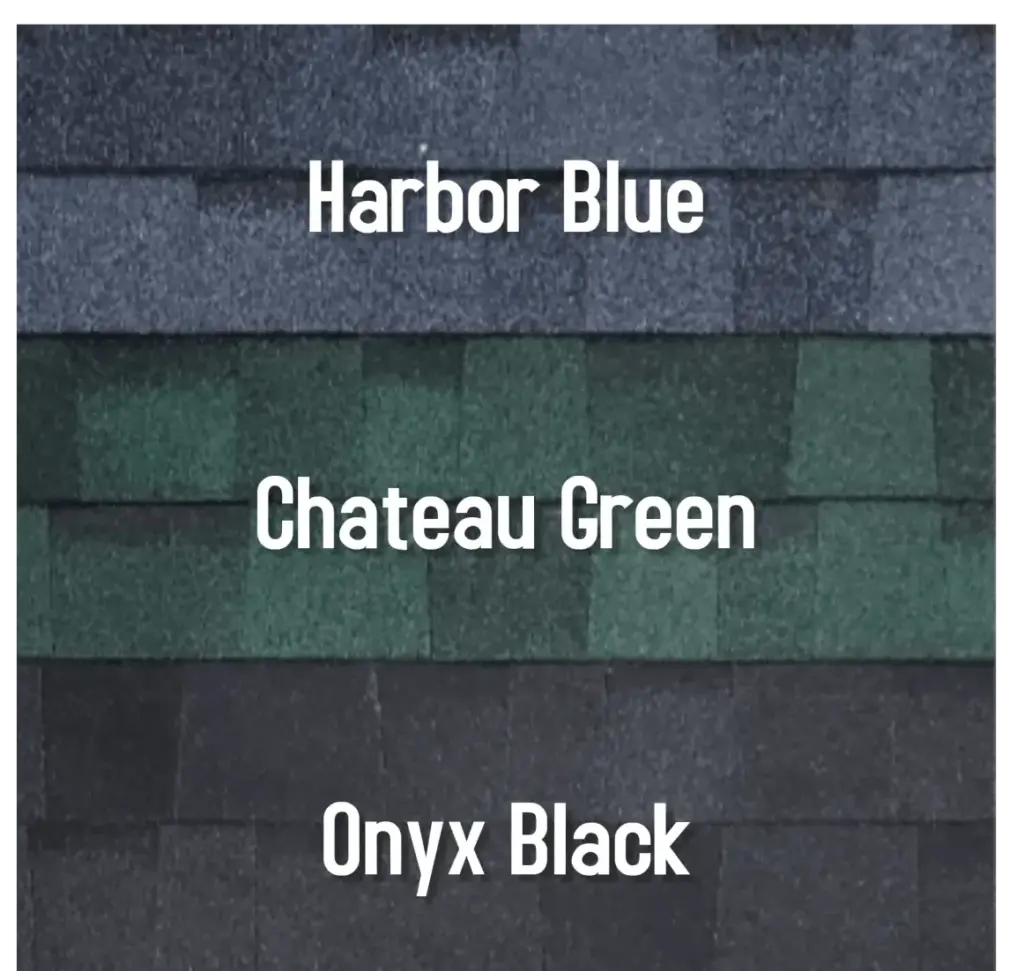Country Barns shingle color options