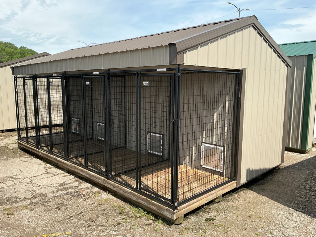 12 x 20 Classic 4 Dog Kennel
