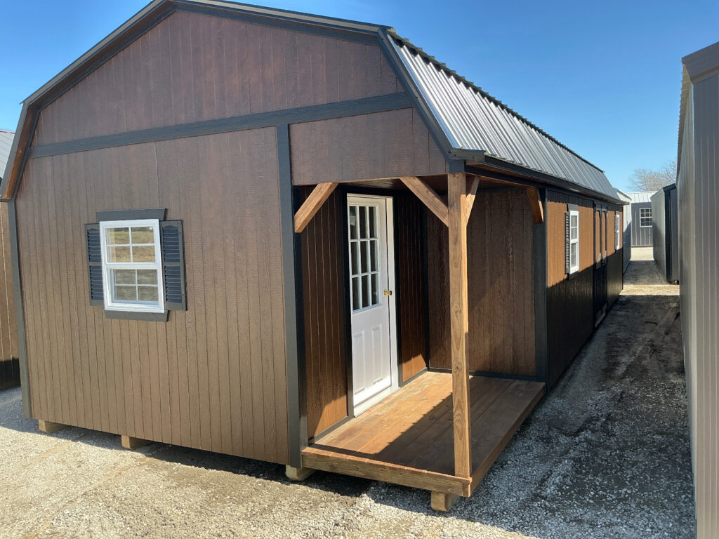 14 x 40 Elite Lofted Cabin