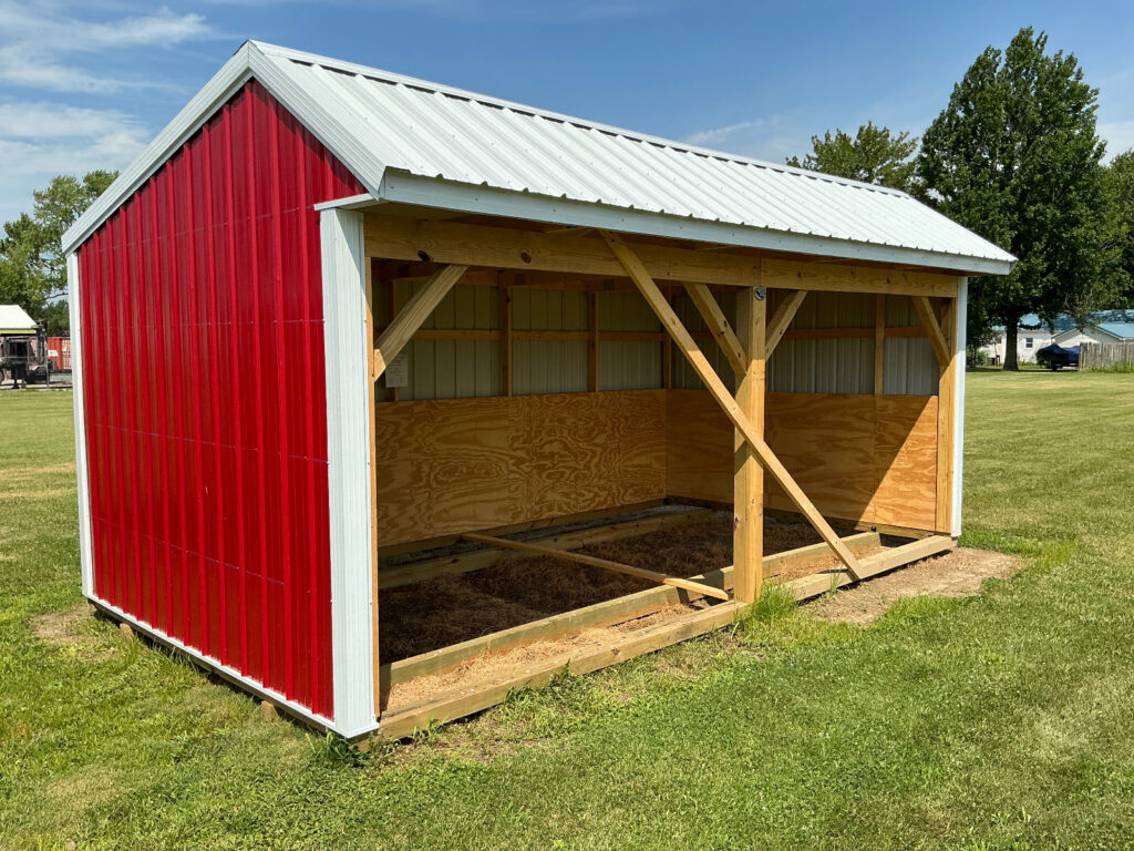 12 x 20 Open Front Shelter