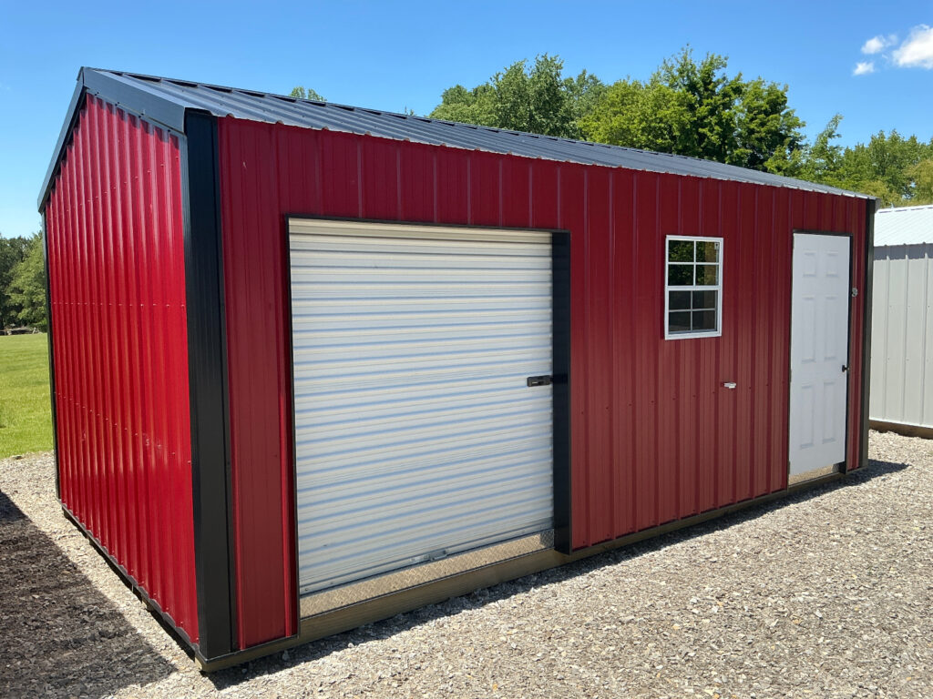 Versatile Hobby & Tool Shed 12×20 A-Frame in Rockport, IN