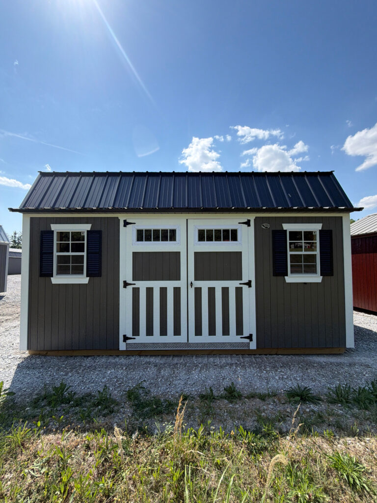12×16 Lofted Shed for Seasonal Organization in Rockport, IN